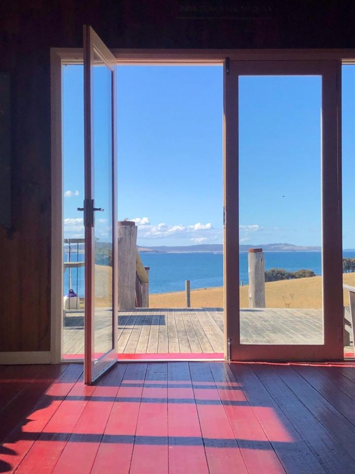 The Woolshed And Farmhouse Blue, Bruny Island Barnes Bay Dış mekan fotoğraf